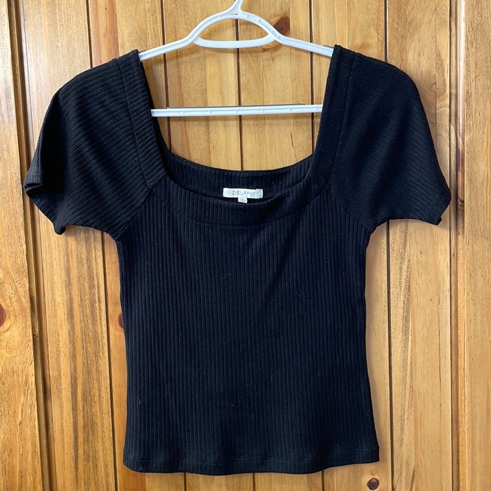 Z Supply Fitted Crop Top